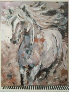 Liliana Podkańska „Karino”, olej, 2025 r.