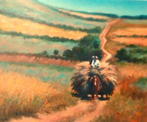 Małgorzata Bochenko „Lato”, olej, 2026 r.